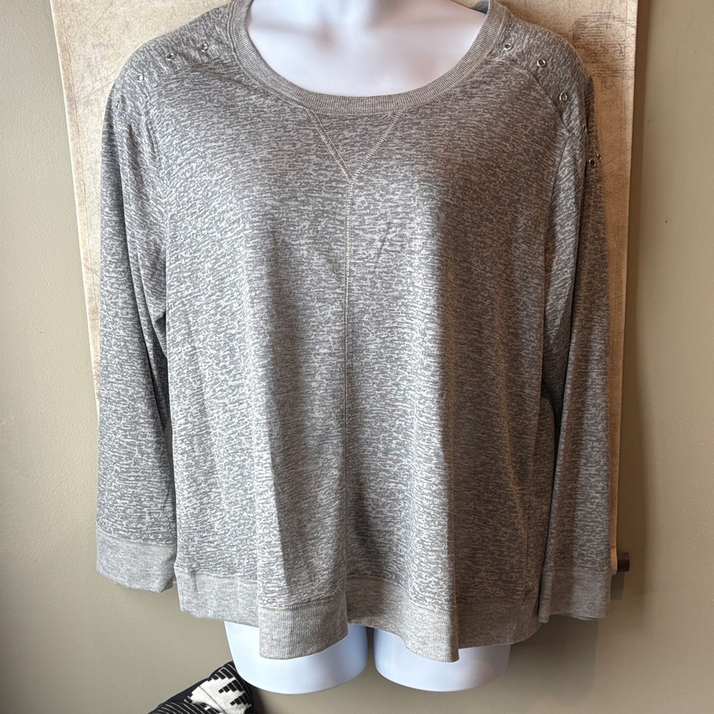 Lane Bryant Gray Sweatshirt